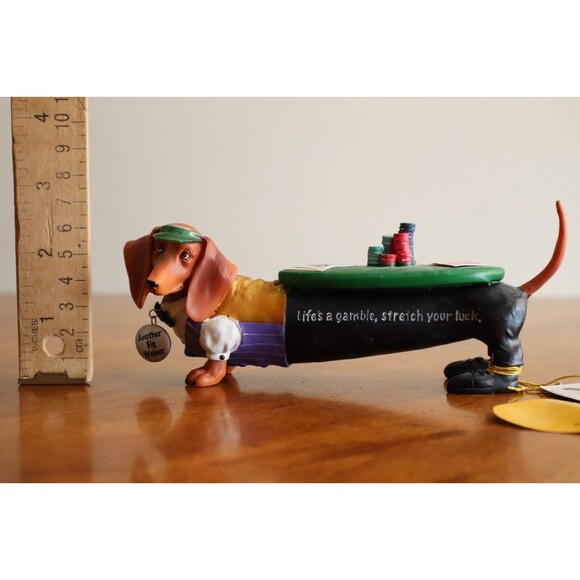 Westland ANOTHER BIG WEINER Hot Diggity Dachshund Dog Gambling Cards Poker 16514 - Picture 2 of 11